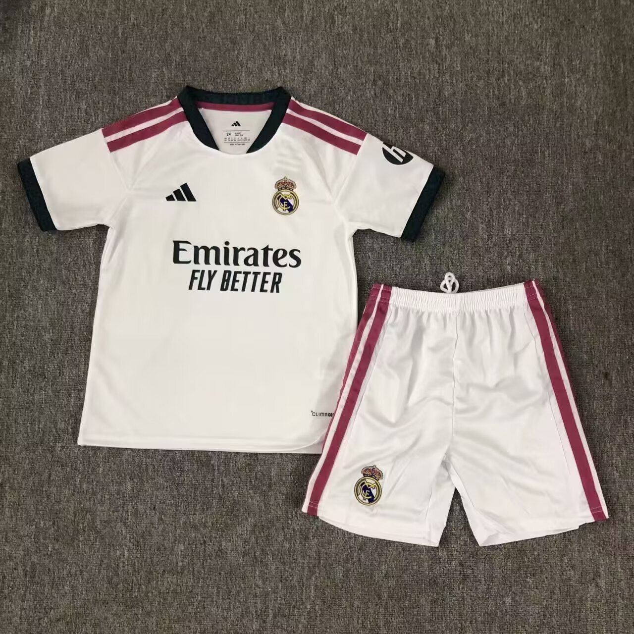 Kids-Real Madrid 26/27 Home Leaked Soccer Jersey